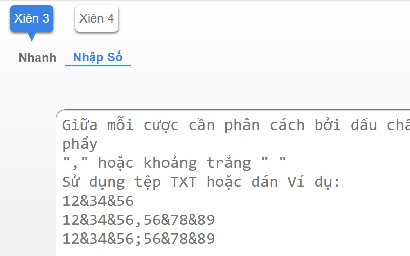 Kết hợp lô xiên – lô kép – số đặc biệt Kết hợp lô xiên - lô kép - số đặc biệt