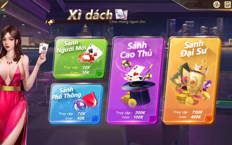 Xì Dách đổi thưởng Vi68